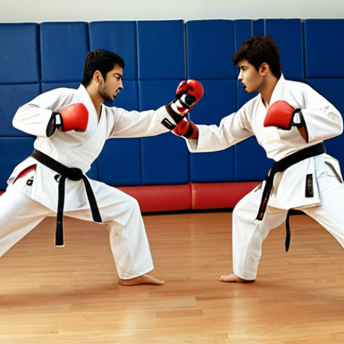 Home 21 Here are two image prompts based on the provided text, designed to capture key aspects of Taekwondo for an Urdu-speaking audience, while the prompts themselves are in English for image generation: