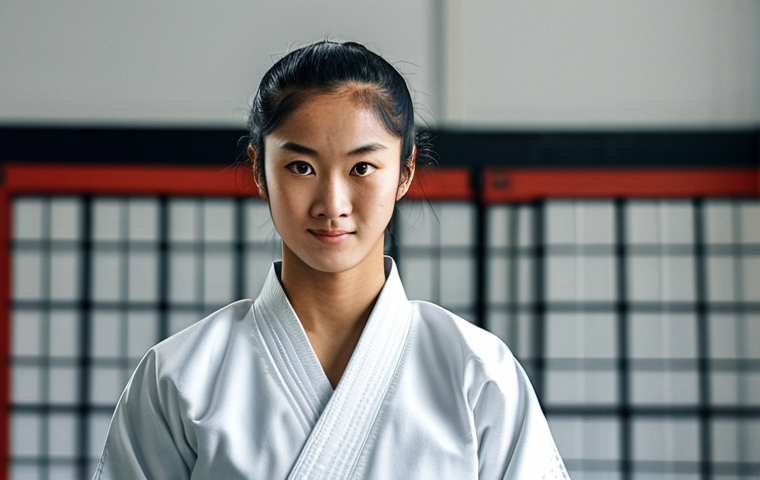 태권도 호신술 배우기 - **Image Prompt:** A diverse group of adults and children participating in a Taekwondo class. They ar... 태권도 호신술 배우기 - **Image Prompt:** A diverse group of adults and children participating in a Taekwondo class. They ar...