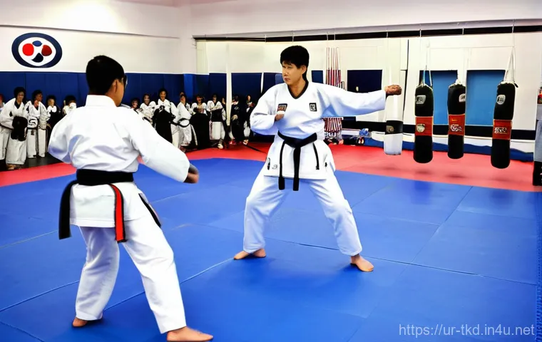 태권도 동작별 소모 칼로리 - **Prompt:** A serene and focused image of a female Taekwondo practitioner, in her twenties, graceful...