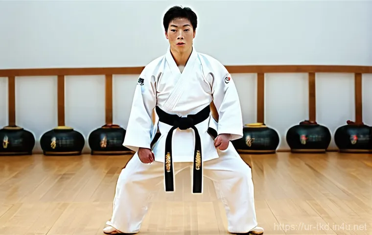 태권도 품새 시연 팁 - **Impeccable Balance and Precision in Form**
"A medium-shot image capturing a female Taekwondo p... 태권도 품새 시연 팁 - **Impeccable Balance and Precision in Form**
"A medium-shot image capturing a female Taekwondo p...